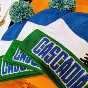 Cascadia Beanie w/ Fluff Ball