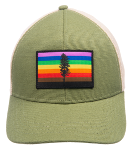 Cascadia Pride Hat with Patch