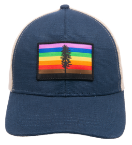 Cascadia Pride Hat with Patch