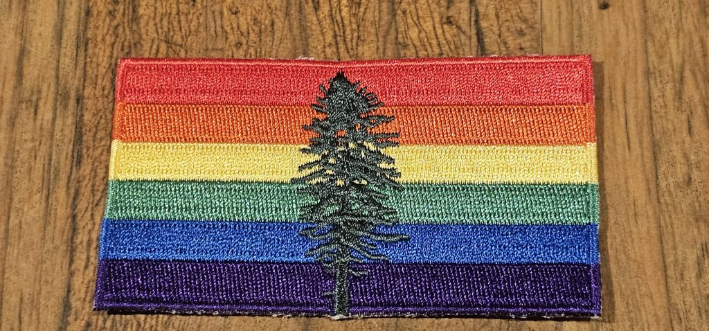 Cascadia Rainbow Pride Patch