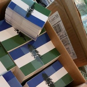 Cascadia Sticker Bundle (50)!  2x3" and 3x5" - Cascadia Flag or PRIDE stickers available.